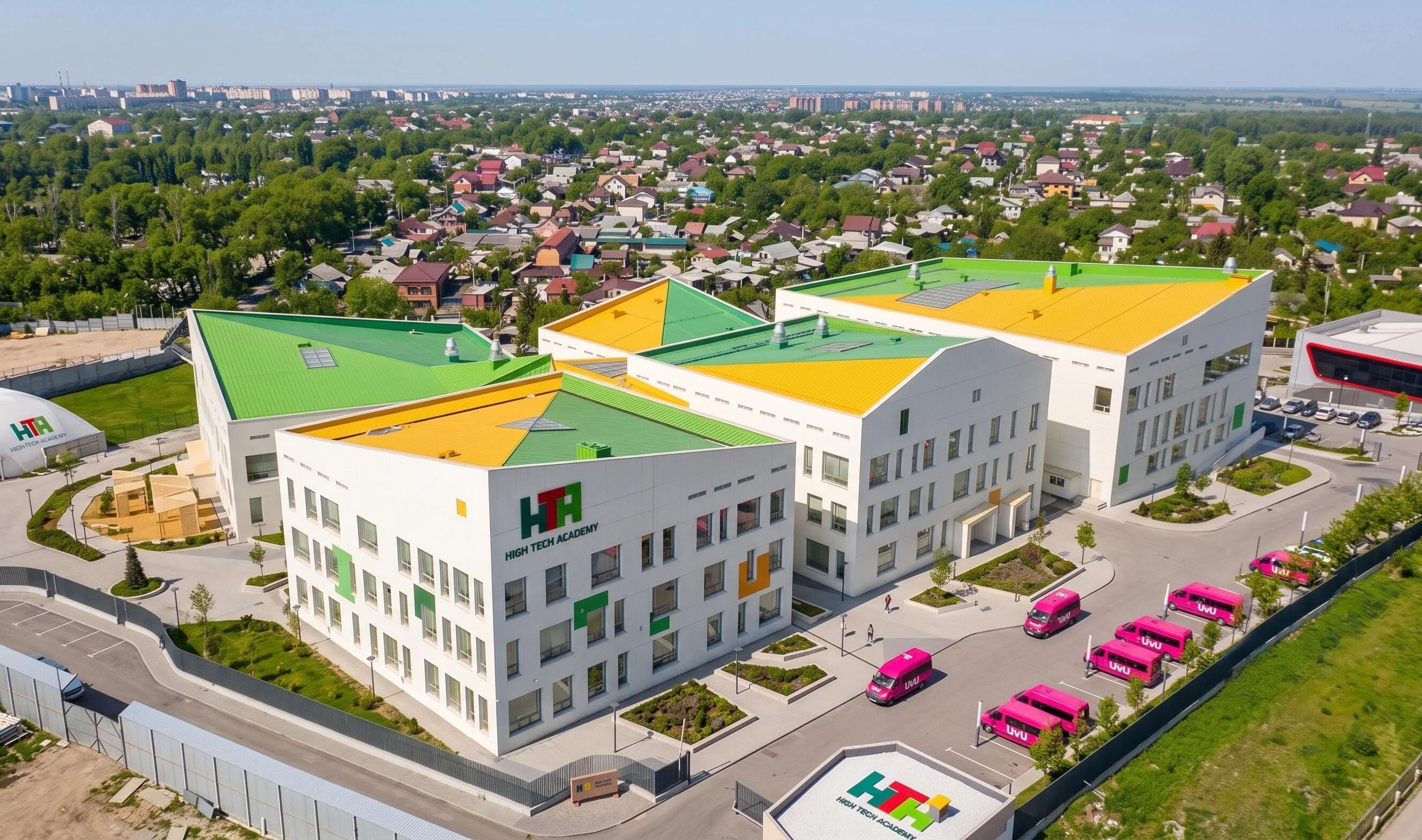 Маршрутов для High Tech Academy
